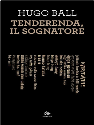 cover image of Tenderenda, il sognatore